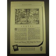 1924 Baird and Warner Ad - Travel