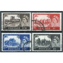 1967 Bradbury Wilkinson Castle Set (no watermark) SG759-762 Fine/Very Fine Used