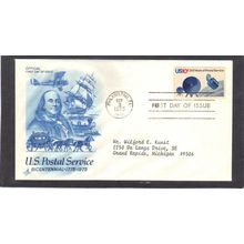 FDC Art Craft 1575 10c Satellite (Cachet-Typed/A) CV41727