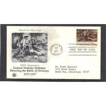 FDC PCS 1722 13c Oriskany (Cachet-Typed/A) CV41855