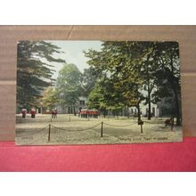 CHANGING THE GUARD, TOWER OF LONDON. used antique postcard #