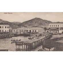 Vista Parcial Sao Vicente Cape Cabo Verde Old Postcard