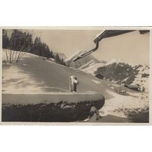 Chalet Internation Our Des Eclaireuses Adelboden Swiss Postcard