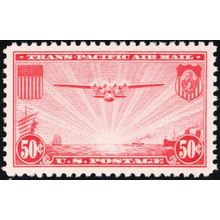 C22, Mint XF/Superb NH 50¢ Airmail Stamp *A GEM* Stuart Katz
