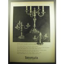 1957 Tiffany & Co. Candelabras Advertisement