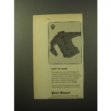 1960 Paul Stuart Gant Shirt Ad - East of Suez