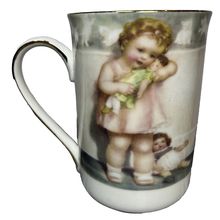 The Milano Baby Collection Fine Bone China 24ct Gold Vintage Collection Mug