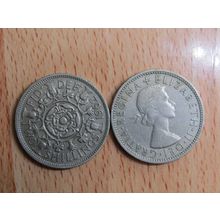 GB 1962 Elizabeth II Florin 2/- Two Shillings Coin