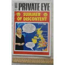 2022 Private Eye No. 1579 - Summer of Discontent