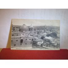 EZECHIAS CISTERN, JERUSALEM, PALESTINE, ISRAEL unused antique postcard =