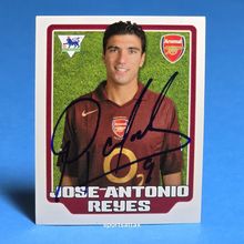Jose Antonio Reyes Merlin’s F.A. Premier League 06 Autograph Edition Sticker #27