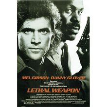 Lethal Weapon- US 1987 Art Gallery Poster Canvas Print Wall Decoration A0 A1 A2