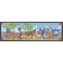 AUS 1980 SE~TE SET 'WALTZING MATILDA' (5v) FINE USED (EBID34-134)