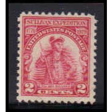 657 2c General John Sullivan Fine MNH O1584