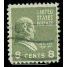 Used 813 8c Martin Van Buren Just Clears M07859