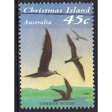 Christmas Island 1993 Seabirds - Common Noddy 45c Used