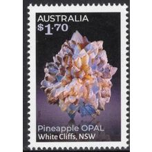 AUSTRALIA: 2025, $1.70 PINEAPPLE OPAL DOMESTIC POST, EMBELLISHED MNH STAMP.