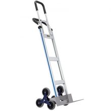 Stair Climbing Cart, 550 lbs Load Capacity, Aluminum Hand Truck Dolly with D...