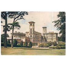 OSBORNE HOUSE, ISLE OF WIGHT vintage used postcard 1963 postmark =