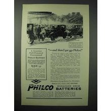 1923 Philco Diamond Grid Batteries Ad