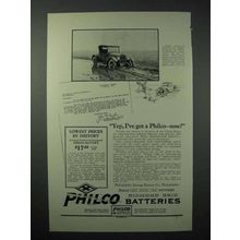 1923 Philco Diamond Grid Batteries Ad - I've Got Now