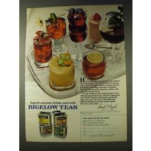 1978 Bigelow Teas Ad - Superb Summer Drinks Start With