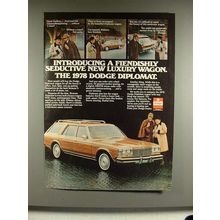 1978 Dodge Diplomat Wagon Ad - Fiendishly Seductive