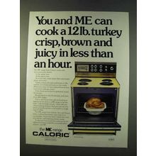 1979 Caloric Model ERP 383 ME Range Ad - Crisp, Brown