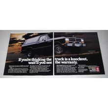 1985 Dodge Ramcharger Truck Ad - A Knockout!