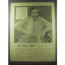 1954 Daily Mail Ad - My Daily Mail by Henry Cotton