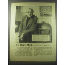 1954 Daily Mail Ad - My Daily Mail by Sir Alan Herbert