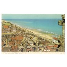 CROMER FROM THE CHURCH TOWER, NORFOLK. . used postcard. 1978 pm =