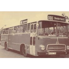 Sonderfaht German Bus Magirus Deutz Saturn II Postcard