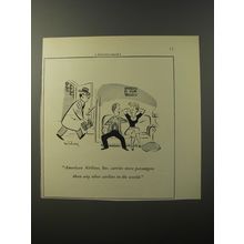 1953 American Airlines Advertisement