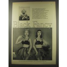1956 Hollywood V-ette Ad - Convertible Whirlpool and Renoir Whirlpool Bras