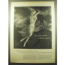 1959 Warner's Merry Widow Girdle Ad - The form divine is divine again!
