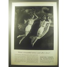 1959 Warner's Social Whirl Girdle and A'Lure Bra Advertisement