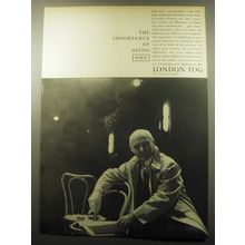 1959 London Fog Curi Maincoat Ad - The importance of being one
