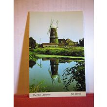 THE MILL, DENVER, NORFOLK used postcard by Kingsley dated 1983 =