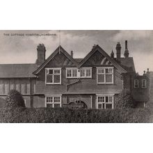 The Cottage Hospital Horsham Sussex Antique Old Postcard