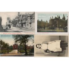 Colchester Military Birmingham Warwick New Hospital Nurse 4x Old Postcard s