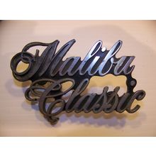 1977 CHEVROLET CHEVY MALIBU CLASSIC EMBLEM OEM #345383