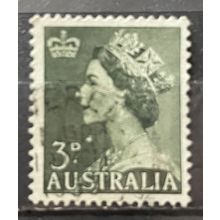 AUSTRALIA 1953 SG 0262 USED #3
