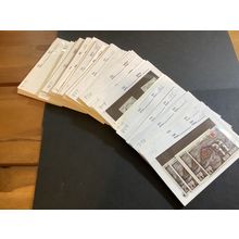 ICOLLECTZONE Belgium High CV Dealer Card Lot as received (B500-43)