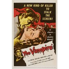 Vampire 1957 01 Poster Canvas Movie Film Print A0 A1 A2 A3 A4 A5 A6 Art Wall Dec