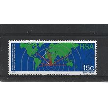 SouthAfrica.World Communications Day stamp.Fine Used.Aug25c