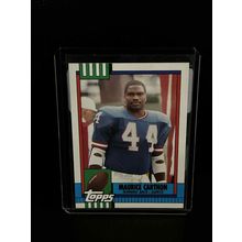 Maurice Carthon #63 | 1990 Topps Football Trading Card