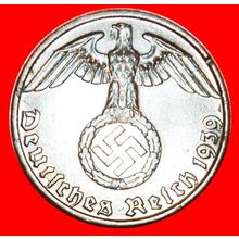 SWASTIKA: GERMANY ★ 1 PFENNIG 1939J! LOW START ★ NO RESERVE!