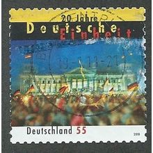 GER 2010 €0.55 (S/A) '20TH ANN REUNIFICATION OF GERMANY' FINE USED (EBID47-705)