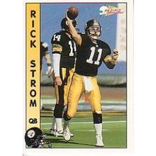 1992 Pacific Football Rick Strom #591 RC